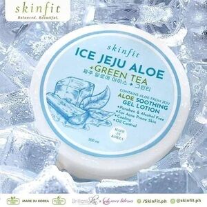 SkinFit Ice Jeju Aloe + Green Tea Gel